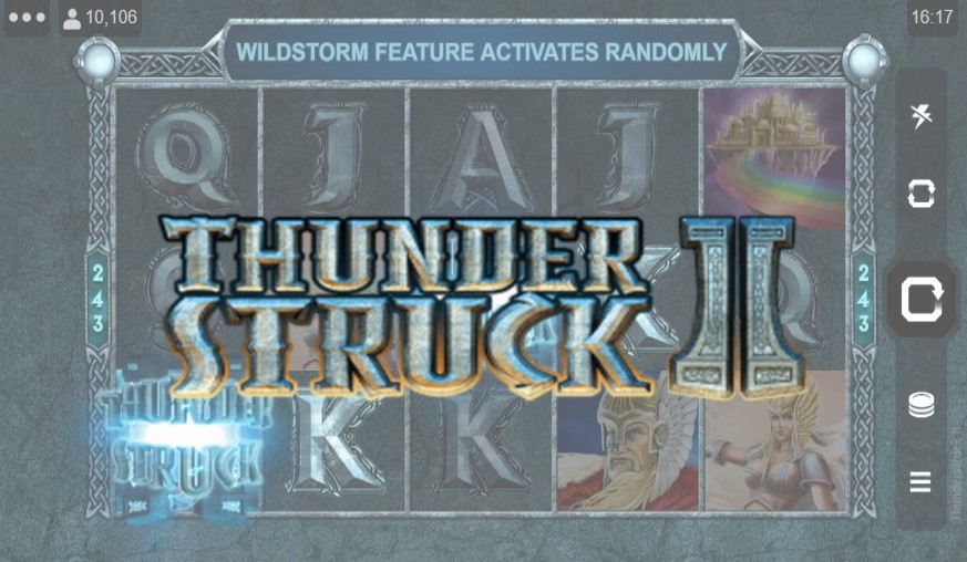 Thunderstruck II online casino slot 