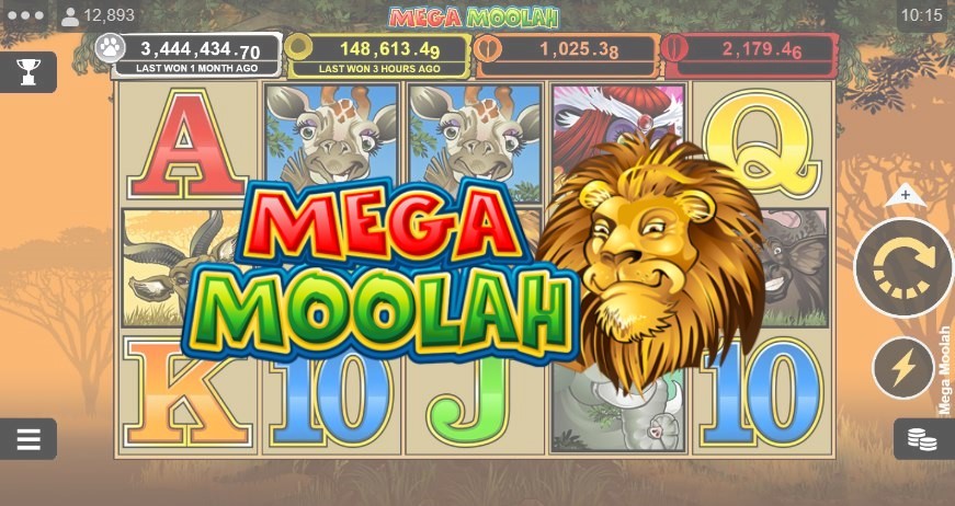 Mega Moolah online slot