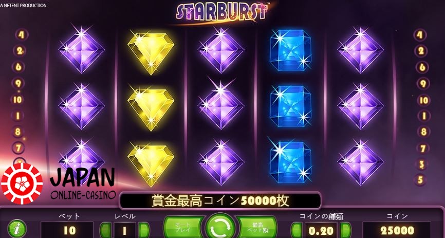 Starburst a low volatility slot - オンラインスロットにおけるボラティリティ