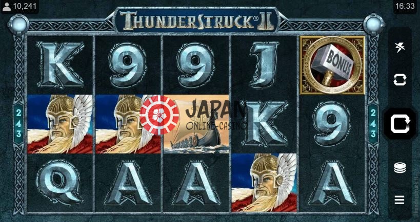 Thunderstruck II a medium volatility slot