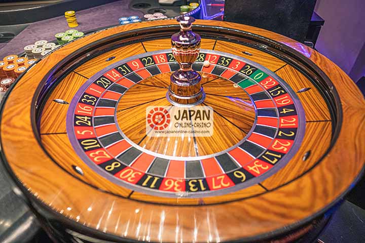 Roulette table