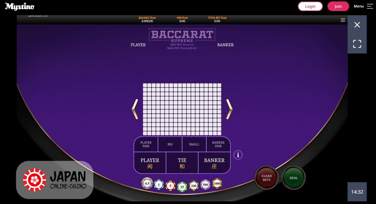 mystino baccarat 