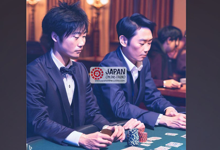 Japanese Poker Player