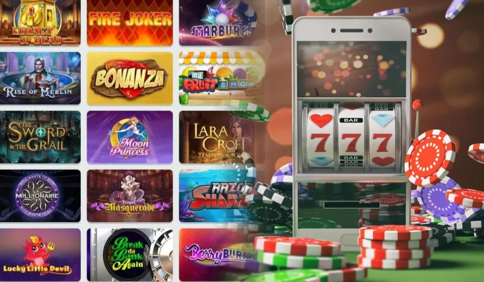 オンラインカジノでのスロット1